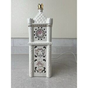Lenox Disney Princess Lighted Tower Castle Night Light Gold Detail